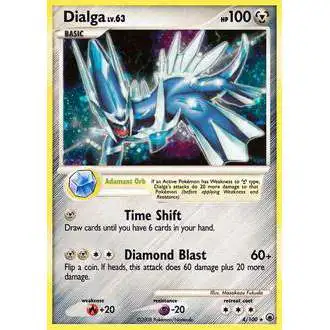 Pokemon Diamond & Pearl Majestic Dawn Rare Holo Dialga #4