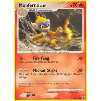 Pokemon Diamond & Pearl Majestic Dawn Uncommon Monferno #41