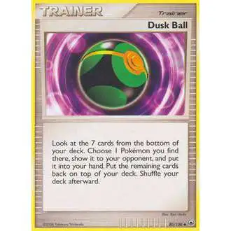 Pokemon Diamond & Pearl Majestic Dawn Uncommon Dusk Ball #80