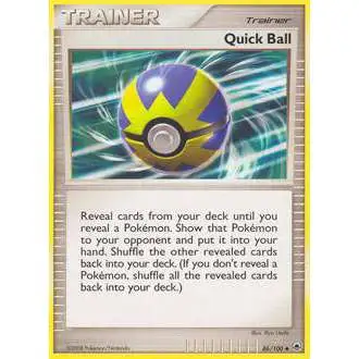 Pokemon Diamond & Pearl Majestic Dawn Uncommon Quick Ball #86