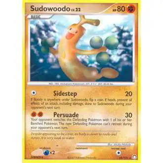 Pokemon Diamond & Pearl Mysterious Treasures Rare Sudowoodo #35