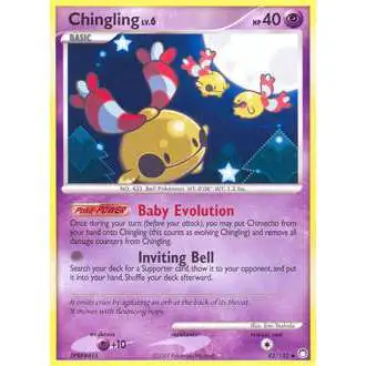 Pokemon Diamond & Pearl Mysterious Treasures Uncommon Chingling #42 [Lightly Played]