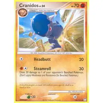 Pokemon Diamond & Pearl Mysterious Treasures Uncommon Cranidos #43 [Lightly Played]