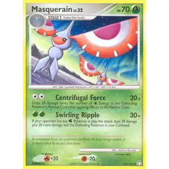 Pokemon Diamond & Pearl Mysterious Treasures Uncommon Masquerain #55 [Lightly Played]