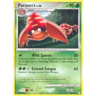 Pokemon Diamond & Pearl Mysterious Treasures Uncommon Parasect #58