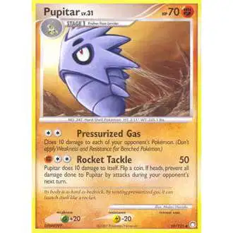 Pokemon Diamond & Pearl Mysterious Treasures Uncommon Pupitar #59