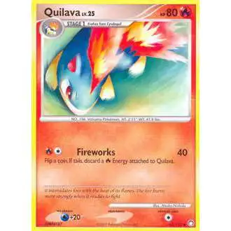 Pokemon Diamond & Pearl Mysterious Treasures Uncommon Quilava #60 [Lightly Played]