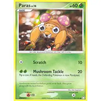 Pokemon Diamond & Pearl Mysterious Treasures Common Paras #92 [Lightly Played]