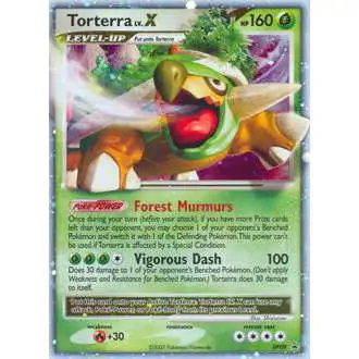 Pokemon Diamond & Pearl Promo Ultra Rare Torterra LV.X DP09 [Heavily Played]