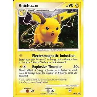 Pokemon Diamond & Pearl Promo Holo Rare Raichu DP21 [Lightly Played]