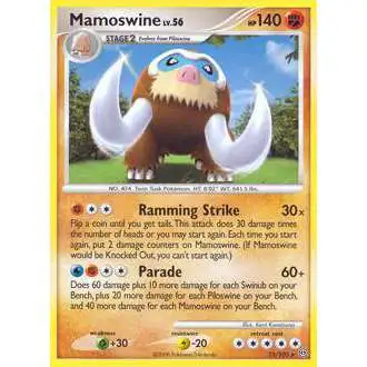 Pokemon Diamond & Pearl Stormfront Rare Mamoswine #21