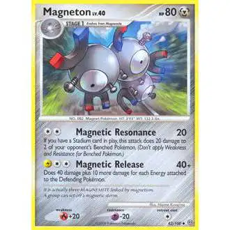 Pokemon Diamond & Pearl Stormfront Uncommon Magneton #42