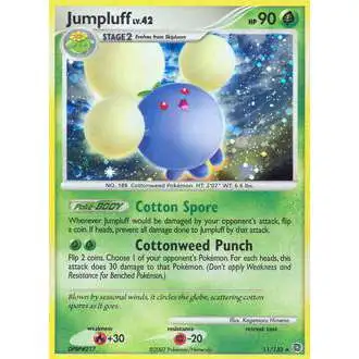 Pokemon Diamond & Pearl Secret Wonders Rare Jumpluff #11