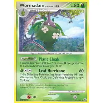 Pokemon Diamond & Pearl Secret Wonders Rare Wormadam Plant Cloak #41