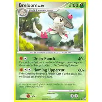 Pokemon Diamond & Pearl Secret Wonders Uncommon Breloom #45 [Lightly Played]