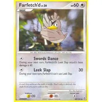 Pokemon Diamond & Pearl Secret Wonders Uncommon Farfetch'd #49 [Lightly Played]