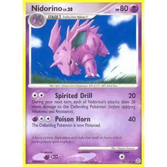 Pokemon Diamond & Pearl Secret Wonders Uncommon Nidorino #57 [Lightly Played]