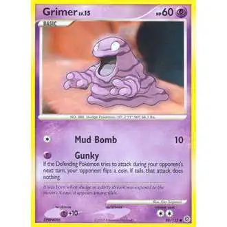 Pokemon Diamond & Pearl Secret Wonders Common Grimer #88 [Lightly Played]