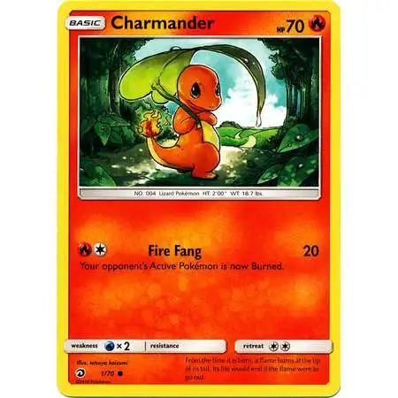 Pokemon Trading Card Game Dragon Majesty Common Charmander #1