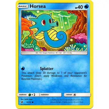 Pokemon Trading Card Game Dragon Majesty Common Horsea #15