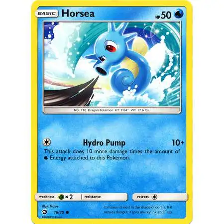 Pokemon Trading Card Game Dragon Majesty Common Horsea #16