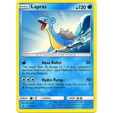 Pokemon Trading Card Game Dragon Majesty Uncommon Lapras #21
