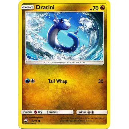Pokemon Trading Card Game Dragon Majesty Common Dratini #35