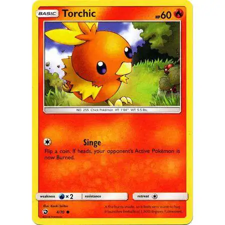 Pokemon Trading Card Game Dragon Majesty Common Torchic #4