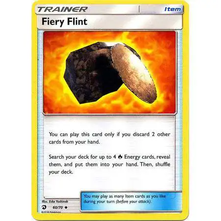Pokemon Trading Card Game Dragon Majesty Uncommon Fiery Flint #60