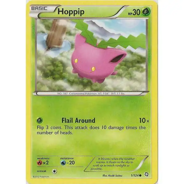 Pokemon Black & White Dragons Exalted Common Hoppip #1