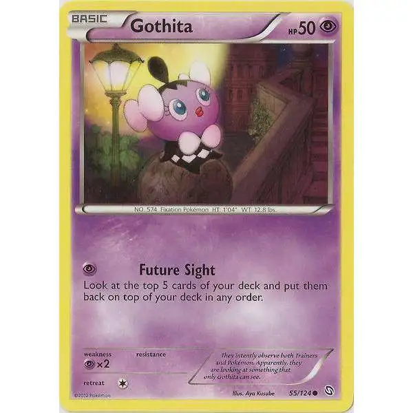 Pokemon Black & White Dragons Exalted Common Gothita #55
