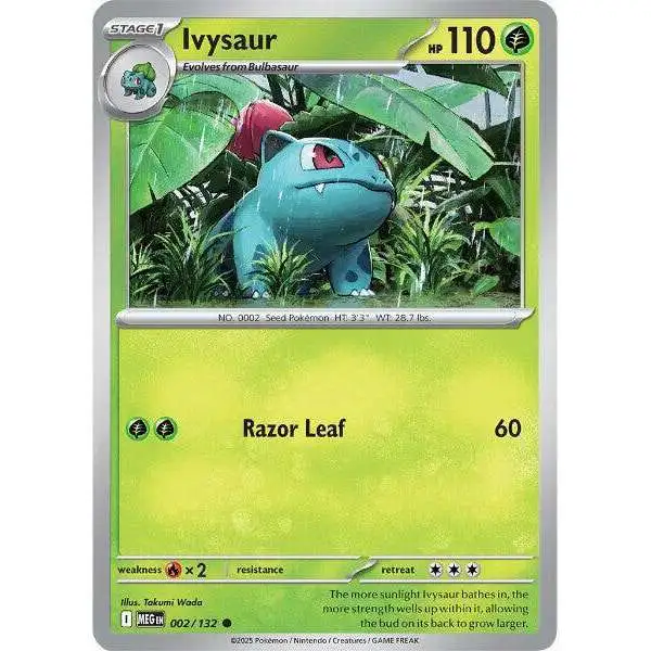 Pokemon Trading Card Game ME01: Mega Evolution Common Ivysaur #2
