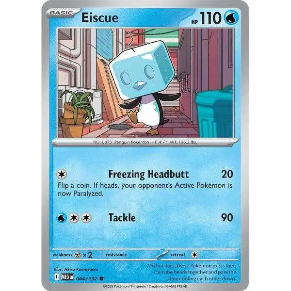 Pokemon Trading Card Game ME01: Mega Evolution Common Eiscue #44