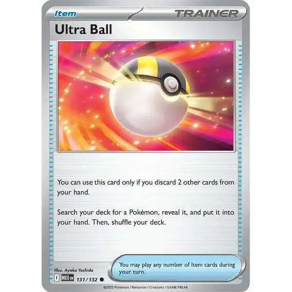 Pokemon Trading Card Game ME01: Mega Evolution Common Ultra Ball #131