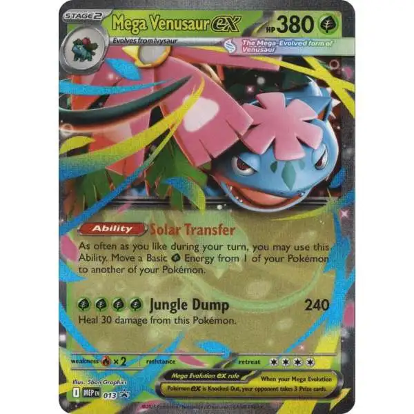 Pokemon Trading Card Game MEP: Mega Evolution Promo Promo Mega Venusaur ex #013