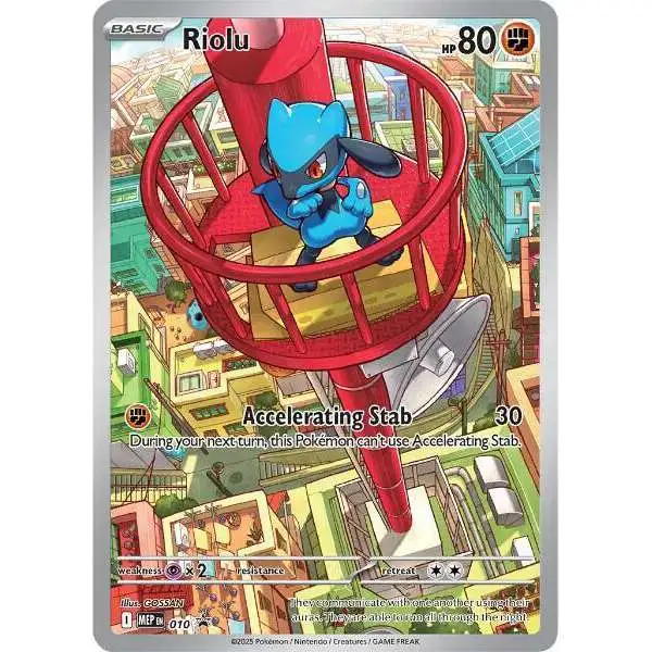 Pokemon Trading Card Game ME01: Mega Evolution Promo Riolu MEP010
