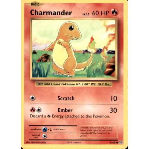 Pokemon X & Y Evolutions Common Charmander #9