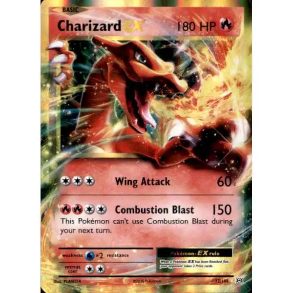 Pokemon X Y Evolutions Single Card Ultra Rare M Charizard EX 13 - ToyWiz