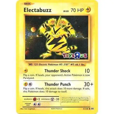 Pokemon Toys R' US Promo Common Electabuzz #41