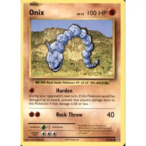  Onix - 109/214 - Common : Toys & Games