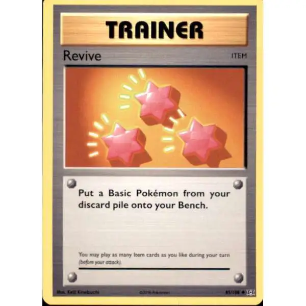 Pokemon X & Y Evolutions Uncommon Revive #85