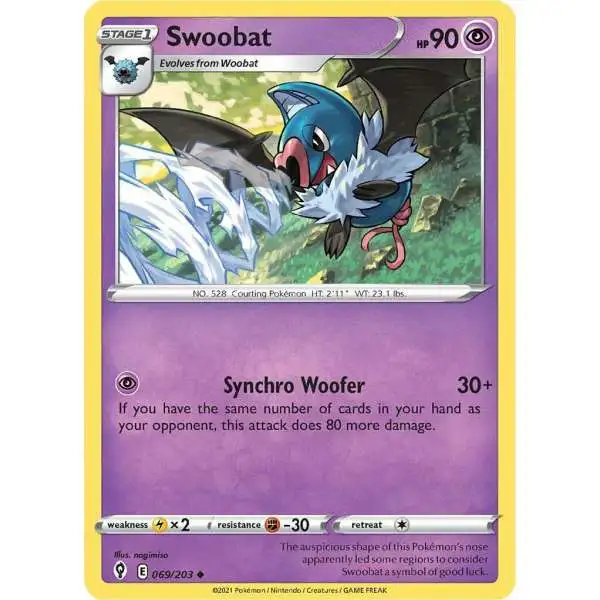 woobat pokemon card value Like new Lx2 / F Swoobat 33 - SV Paldean