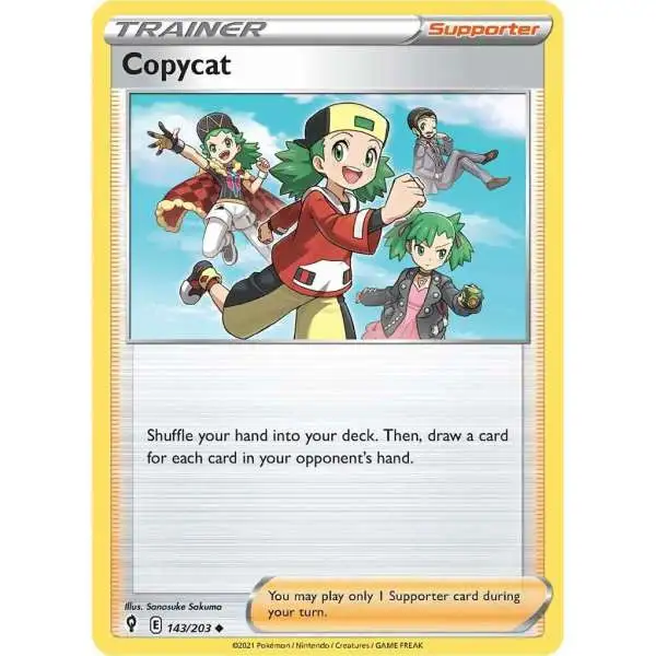 copycat pokemon card full art - Evolving Skies draw a number of cards equal to the number of cards in your opponents hand Pokemon Trading Card Game Sword
