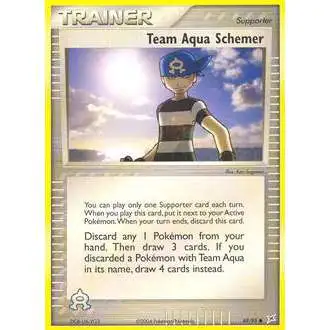 Pokemon EX Team Magma vs Team Aqua Common Team Aqua Schemer #69