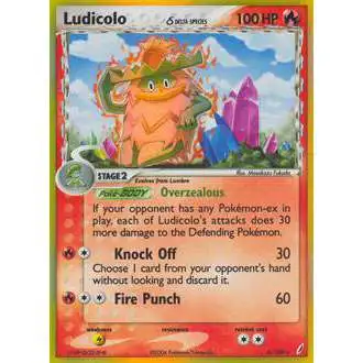 Pokemon EX Crystal Guardians Rare Ludicolo (Delta Species) #6