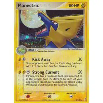 Pokemon EX Crystal Guardians Holo Rare Manectric #8