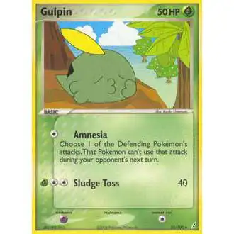 Pokemon EX Crystal Guardians Uncommon Gulpin #33