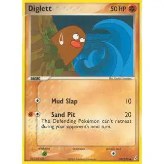 Pokemon EX Crystal Guardians Common Diglett #50