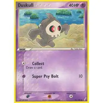 Pokemon EX Crystal Guardians Common Duskull #51