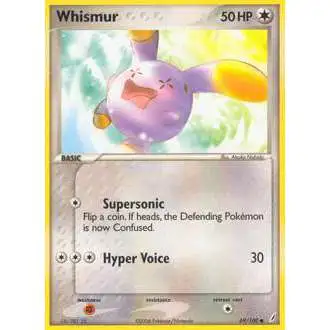 Pokemon EX Crystal Guardians Common Whismur #69